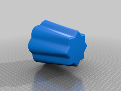wave pot decor 3d print model - Mito3D
