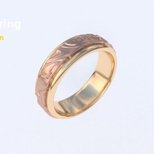 ola ring.jewelry.skin.silver.printable.pattern.modern.model.luxury.hand.geometric.gem.diamant.design.beauty 3d print model - Mito3D