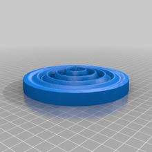 wave single art math 3d print model - Mito3D