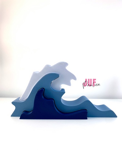 wave stacker sea golf boog 3d print model - Mito3D