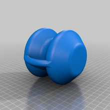 wavey bowl handles decor 3d print model - Mito3D