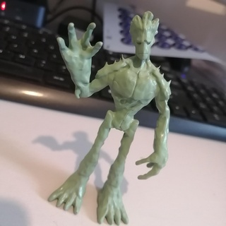 waving groot marvel high poly 3d print model - Mito3D