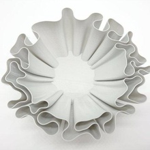 wavy bowl home decoration generative processing 3d print model - Mito3D