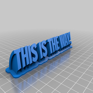 way customized office 3d print model - Mito3D