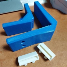 ways corner clamp 3d print model - Mito3D