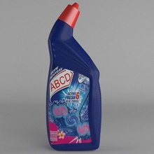 wc limpieza de la botella casa tarro pequeño limpio cuarto aseo paquete el tubo crema loción commote 3d print model - Mito3D