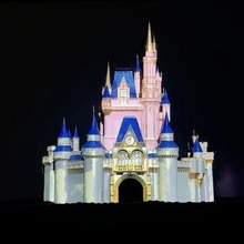 Schloss Architektur Aschenputtel Disney Lichtform Walzer Gebäude Strukturen 3d print model - Mito3D