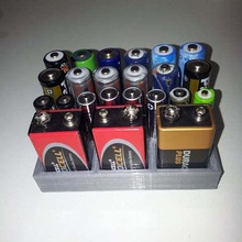 wir bestellen unsere Batterien home - Organisation openscad 3d print model - Mito3D