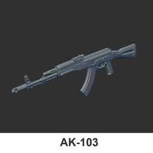 weapon gun ak 103 3d print model - Mito3D