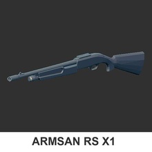 arma pistola responder rsx1 3d print model - Mito3D