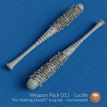weapon pack 012 art gundamaccessories weaponpack 3d print model - Mito3D