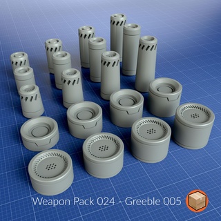 weapon pack 024 gundam gundamaccessories gundamweaponpacks 3d print model - Mito3D