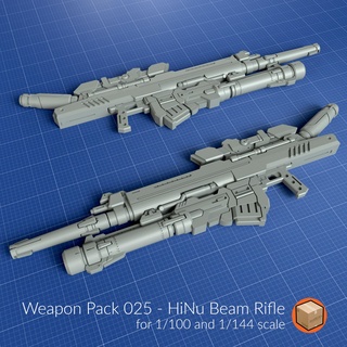 arma pacote 025 gundam acessórios gunda pacotes armas 3d print model - Mito3D