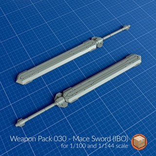 weapon pack 030 gundam gundamaccessories gundamweaponpacks 3d print model - Mito3D