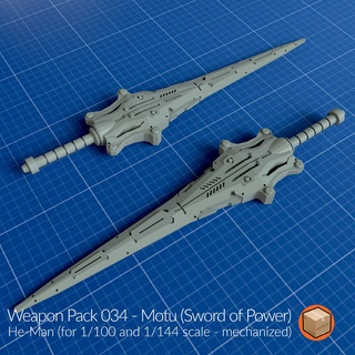 weapon pack 034 gundam gundamaccessories gundamweaponpacks 3d print model - Mito3D
