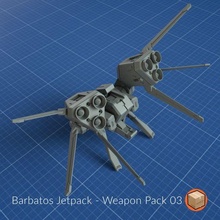 arma paquete 03 armas constructor gundam fuego accesorios gundamfan varonil ibo 3d print model - Mito3D