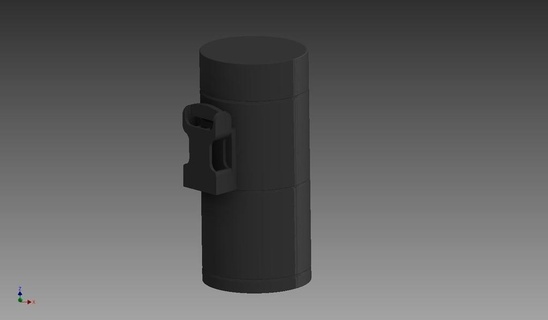 indossabile fibbia tubo modulare 3d contenitore sperimentare utile vari miscellanea Non categorizzato 3d print model - Mito3D