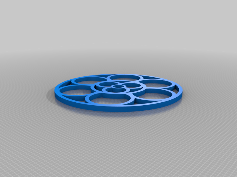 vestível colheita círculos moda acessórios adereços 3D print model - Mito3D