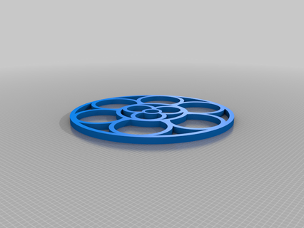 wearable crop circles Fashion circles wearable accessories props fashion  3d print model - Mito3D