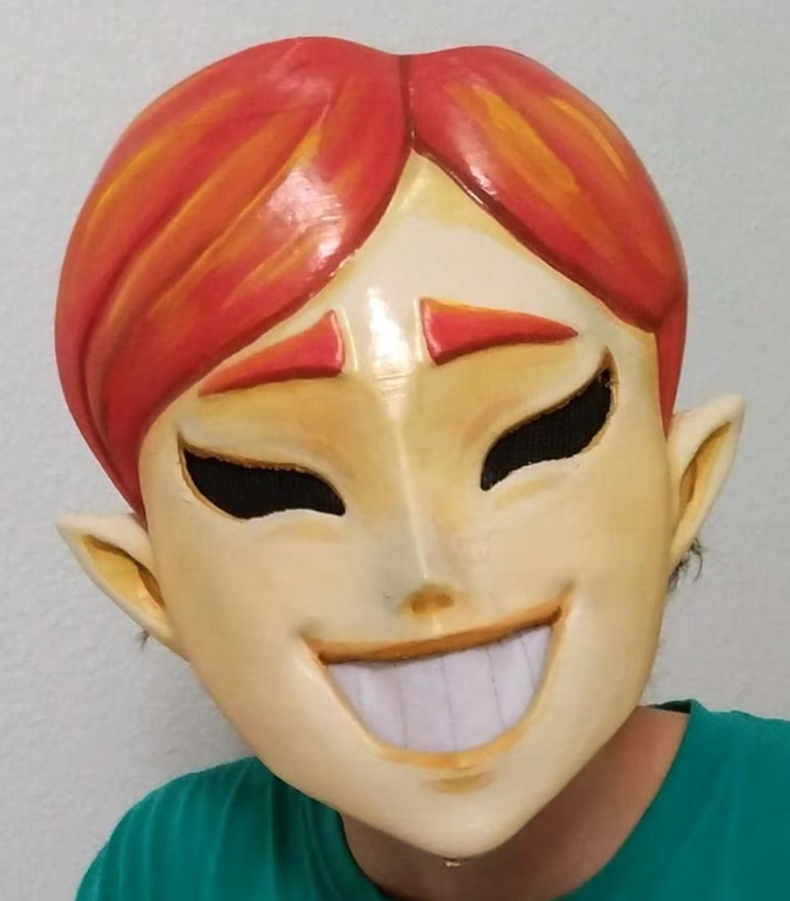 wearable display - happy mask salesman majora's couples majora zelda cosplay 3D print model - Mito3D