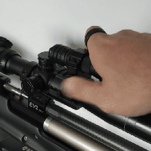 weaver picatinny rail scope - 256 30 34mm tubes 3d print model - Mito3D