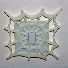web interruptor de la luz cubierta casa lightswitch halloween araña decoración spiderweb spiderman sala juegos 3d print model - Mito3D