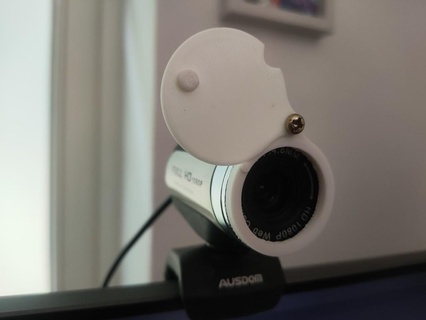 webcam cover couverture gaine Sécurité caméra 3d print model - Mito3D