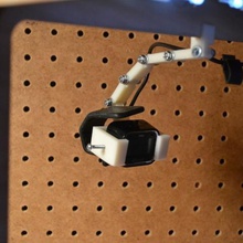 webcam allegato vari 3d braccio botbling sfida la fotocamera morsetto parte di aggiornamento il monte openscad parametrico strumento utile 3d print model - Mito3D