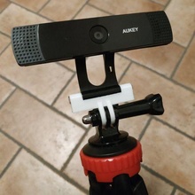web kamerası Aukey pc lm1 gopro binmek adaptör gadget kamera 3d print model - Mito3D