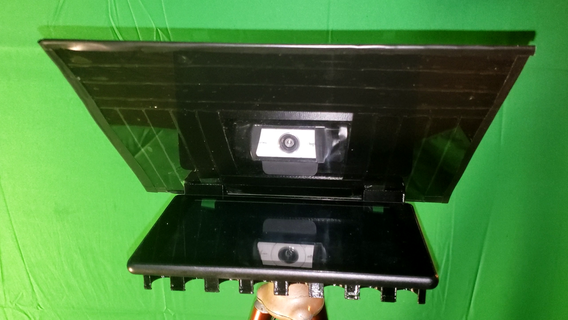webcam teleprompter telecamera video gadget 3d print model - Mito3D