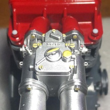 Weber 40 dcoe carburador arquitectura huerta solex Abarth ferrari doppio corpo 3d print model - Mito3D