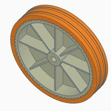 Weber roue pneu barbecue 3d print model - Mito3D