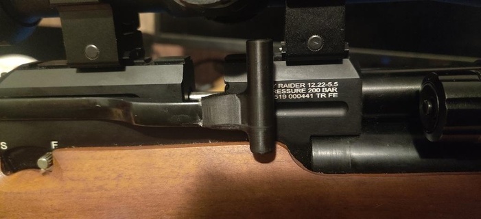 Webley armement levier manipuler pistolet air raider sport Activités physique activités Extérieur 3d print model - Mito3D