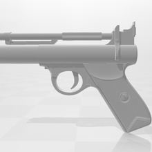 webley premier Luftpistole model e Spiel Pistole air-gun 3d print model - Mito3D