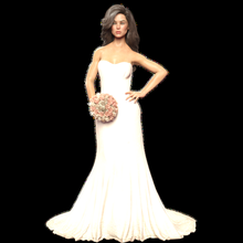 wedding bride 1 makeup photography fashion beauty engaged girl beautiful novia 3d print model - Mito3D