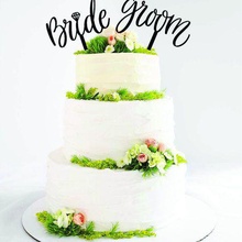 wedding cake topper set vari matrimonio torta amore lo sposo sposa 3d print model - Mito3D