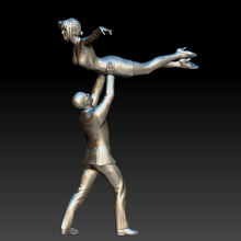 Casamento dança casal hd arte menina homens mostrar amar pose estatueta esculpir Projeto 3d print model - Mito3D