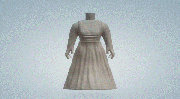 Hochzeit Kleid 029 funko Pop 3d print model - Mito3D