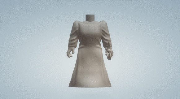 mariage robe 060 funko pop art 3d print model - Mito3D