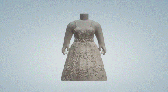 wedding dress 067 funko pop Art 3d print model - Mito3D