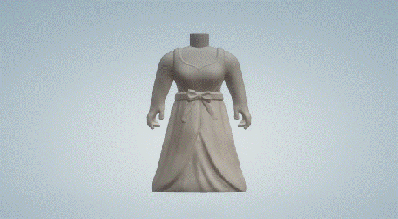 mariage robe 070 funko pop art 3d print model - Mito3D