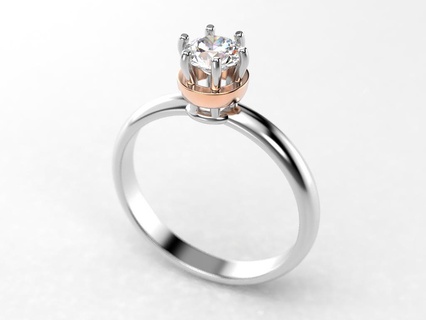 nozze Fidanzamento squillare gioielleria Stampa 3dprinted stampabile anelli design gioiello d'oro moda stampa oro prototipazione argento 3d print model - Mito3D