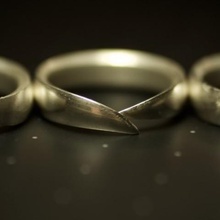anello di nozze 001 gioielli art desing 3d print model - Mito3D