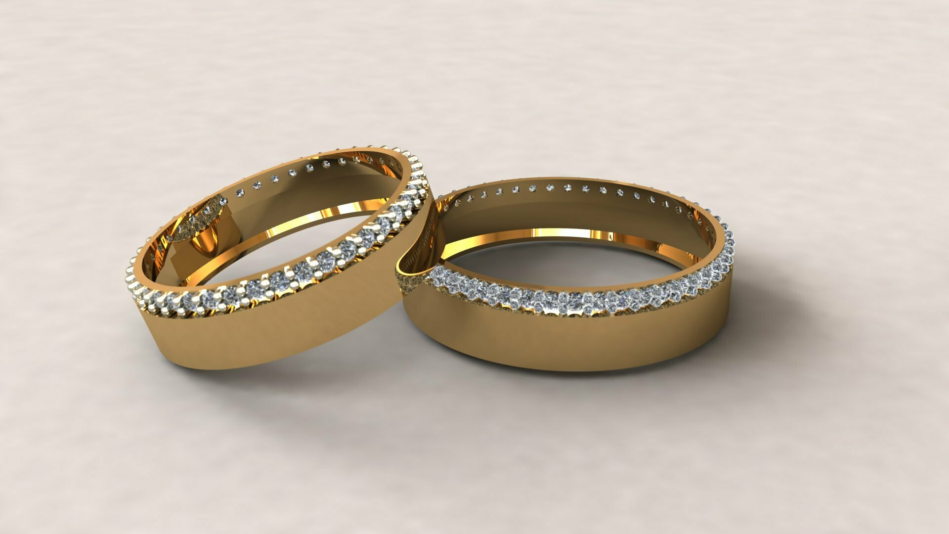 wedding ring 009 jewelry 3d rings marriage cad jewel 3dm engagement 3D print model - Mito3D
