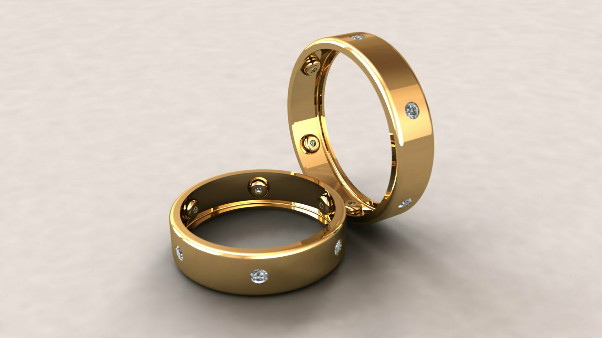 wedding ring 010 jewelry 3d rings marriage cad jewel 3dm engagement 3D print model - Mito3D