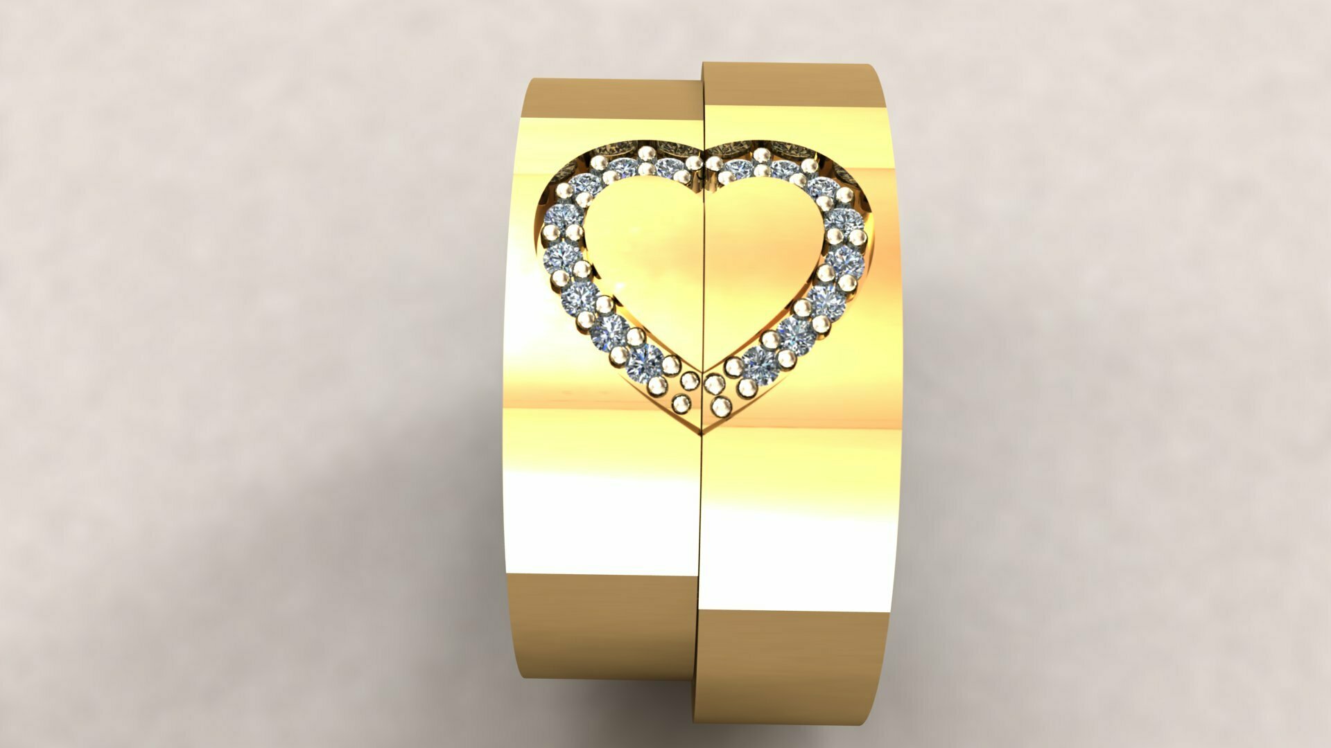 Boda anillo 012 joyería joya 3d anillos matrimonio canalla 3dm compromiso 3D print model - Mito3D