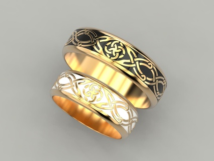 düğün yüzük 69 takı Yazdır 3dprinted mücevher yazdırılabilir yüzükler tasarım altın moda baskı prototip oluşturma gümüş emaye vernik 3d print model - Mito3D