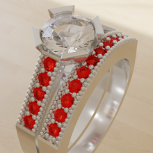 mariage anneaux bijoux Alliance 3d print model - Mito3D