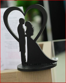 mariage topper mariages gâteau 3d print model - Mito3D