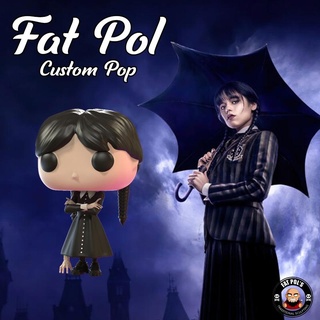 Mittwoch Addams Merlin funko Pop Fan Art Netflix Serie Popkultur Spielzeug Zahl Skulptur tim Burton 3d print model - Mito3D
